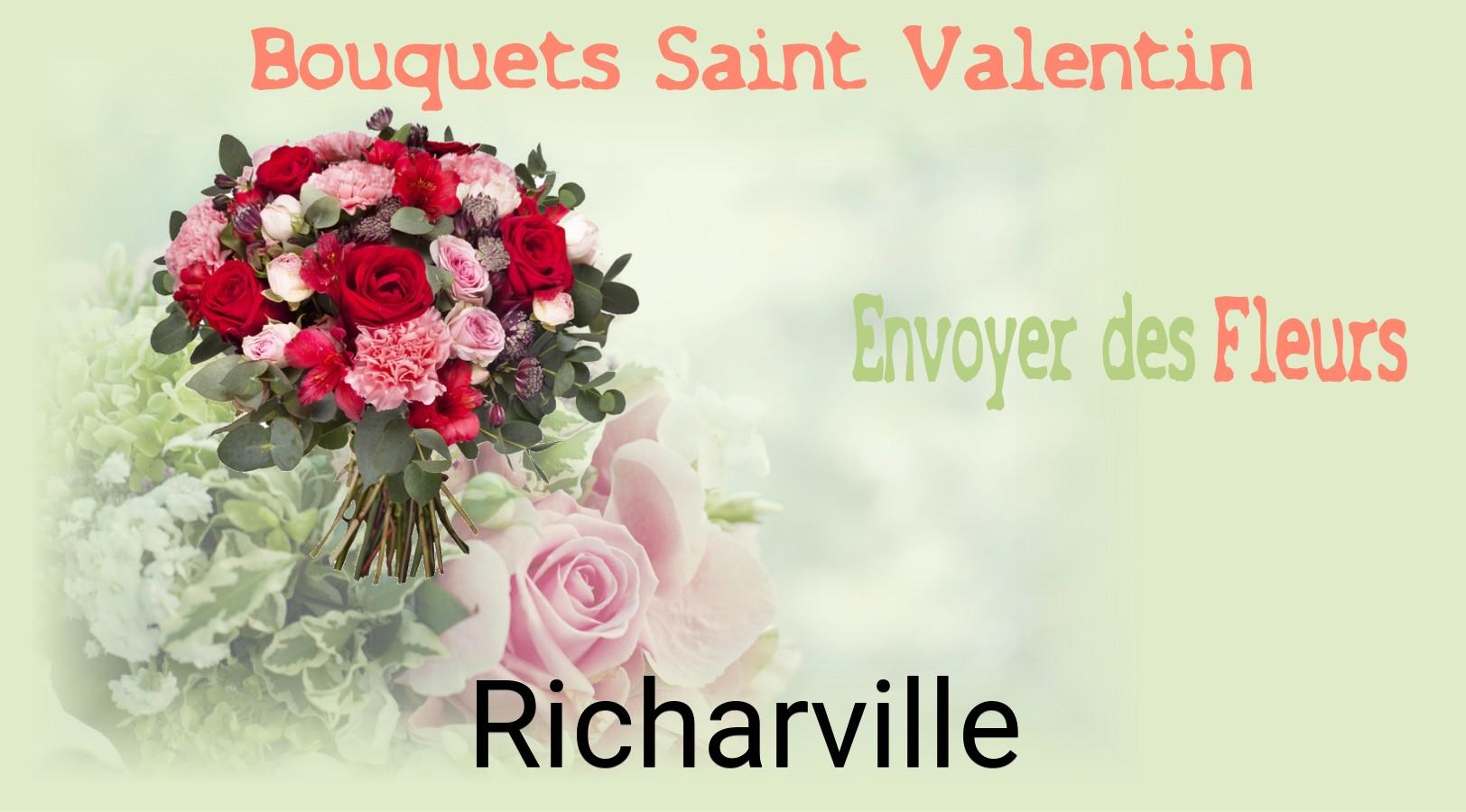 Roses de Saint-Valentin livrées à Richarville